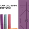 Natural PU rubber yoga mat (1)